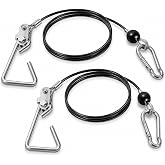 Zymurgoes Cable Set for Bowflex Home Gyms, 2-Pack, 43-Inch | Fits for Sport, Classic, PR1000, Power Pro, Blaze, Xtreme SE, Ultimate, Pro XTL, Sport Plus and Elite XL Models