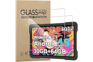 2 Pack Screen Protector for UJJ U8 Kids Tablet 10.1 Inch, ELECTRO-WEIDEWORLD 9H Hardness High-Definition Scratch Resistant Te