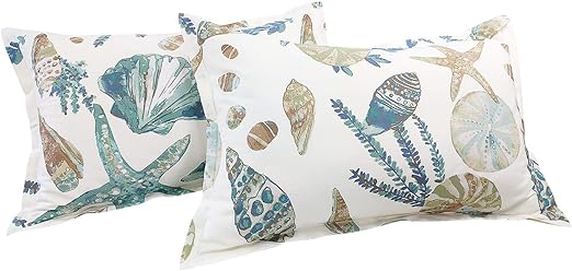 FADFAY 20X36 Pillowcase Beach Themed 