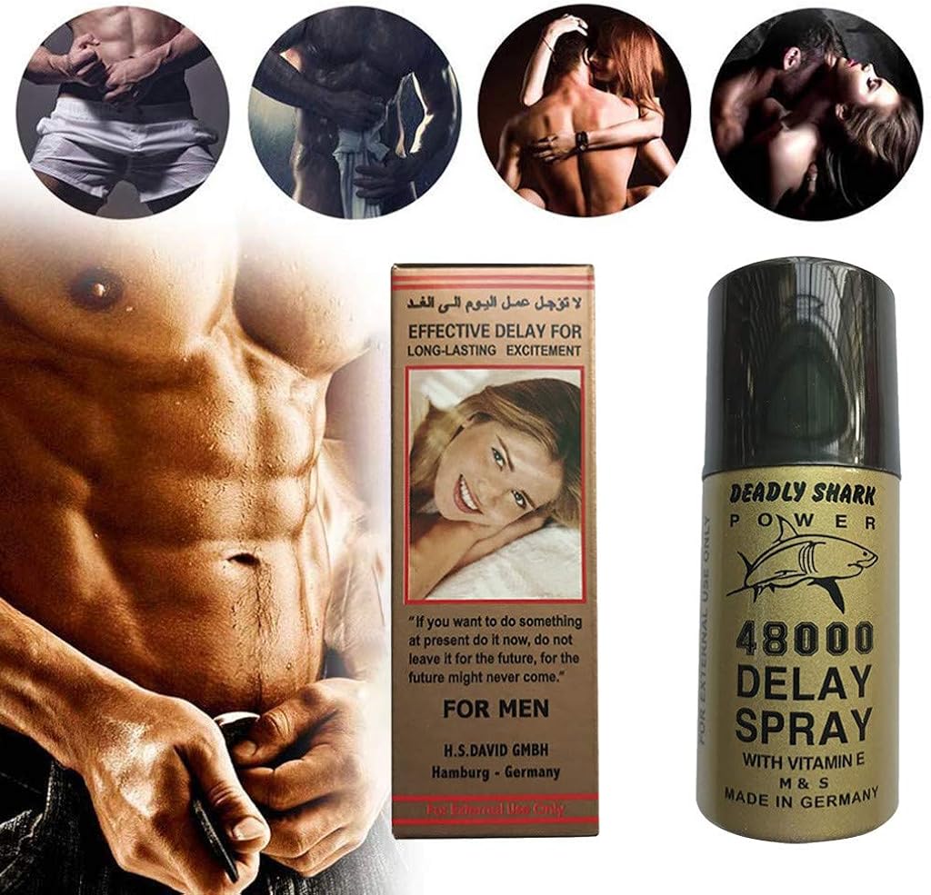 Cigou Shark Deadly480000 Overspeed Spray Reduces Male Delayed Ejaculation Sensitivity