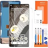 OLED for Google Pixel 7 Pro Screen Replacement for Google Pixel 7 Pro LCD Display GP4BC GE2AE LCD Digitizer Screen Touch Assembly Black with Frame(with Fingerprint Function)