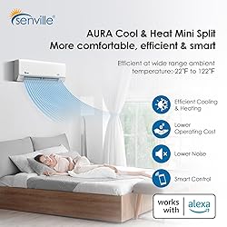 Senville AURA Series Mini Split Air Conditioner