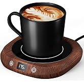 Coffee Mug Warmer - Coffee Cup Warmer for Desk Auto Shut Off, Smart Electric Candle Warmer Beverage Warmer for Coffee, Tea, Water, Milk and Coco, 5 Temperature Settings &amp; 1-12H Timer