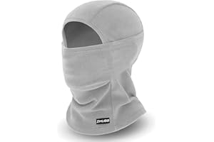 ZMUBB Kids Fleece Balaclava Ski Mask,Face Mask Neck Warmer for Boys Girls,Windproof Face Cover for Cold Weather Skiing Cycling