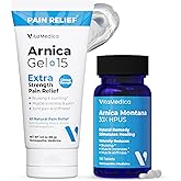 VitaMedica Arnica Montana Tablets & Arnica Gel Bundle – Support for Bruising, Swelling & Soreness, 150 Rapid-Dissolve Tablets