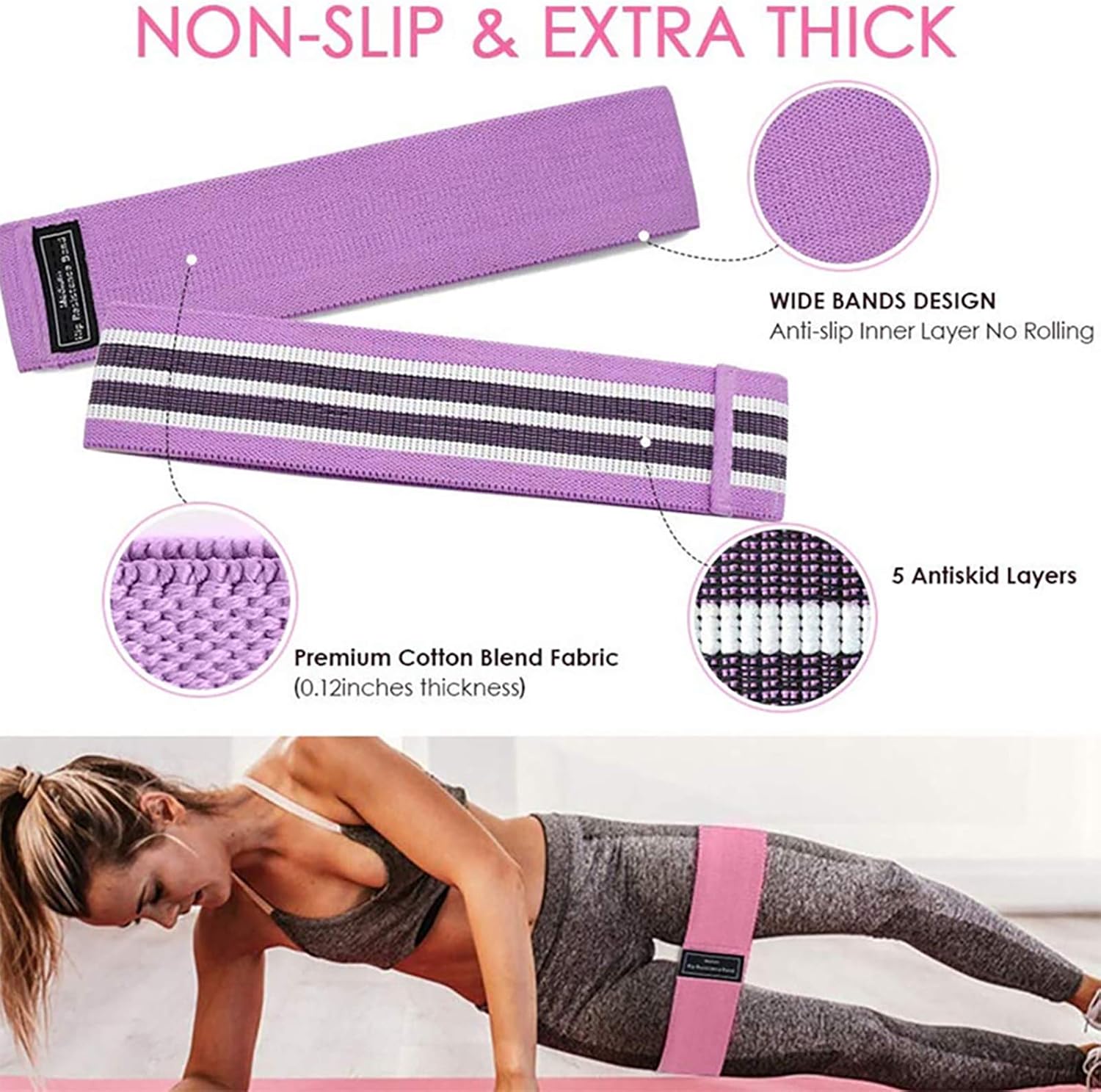 DOREEM Resistance Bands Set Women - Image 4