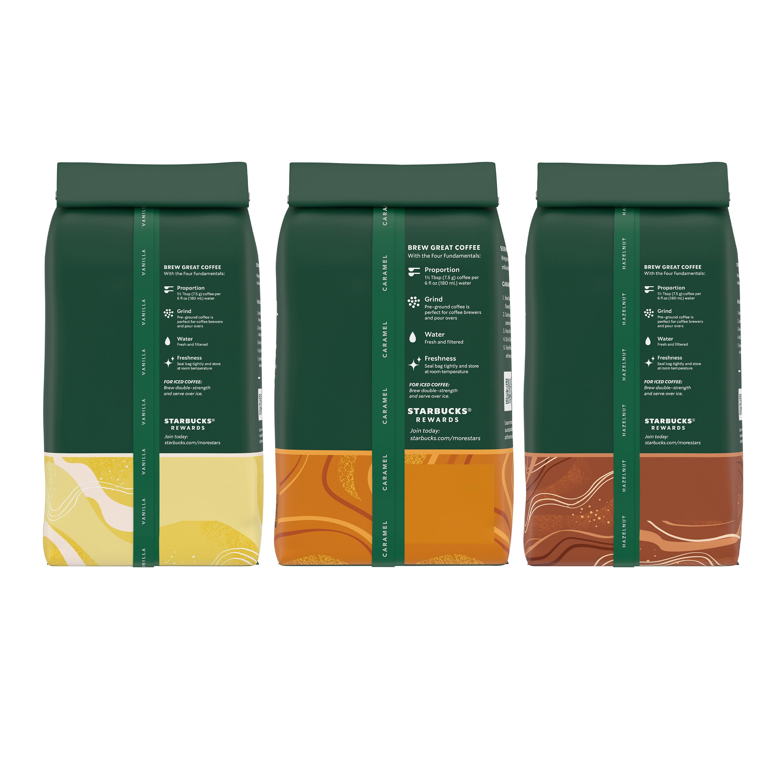 McCafe French Vanilla, Flavored Light Roast Ground Coffee, 12 oz - 6 Bags - 3/26 McCafe French Vanilla, Flavored Light Roast Ground Coffee, 12 oz - 6 Bags - 3/26