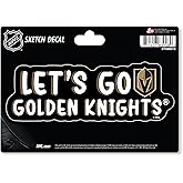 Rico Industries NHL Hockey Vintage or Sketch Look 4" X 6" Decal