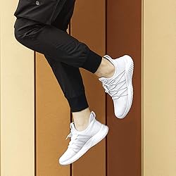 Feethit Mens Slip On Running Shoes Breathable