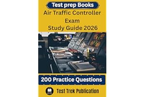 Air Traffic Controller Exam Test prep Books Study Guide 2026: 200 Practice Questions