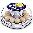 Egg Incubator M12 Pro: The Ultimate Incubator with Humidity Control and Dual-Zone Water Surface for Optimal Hatching Rate (Seller’s Choice)