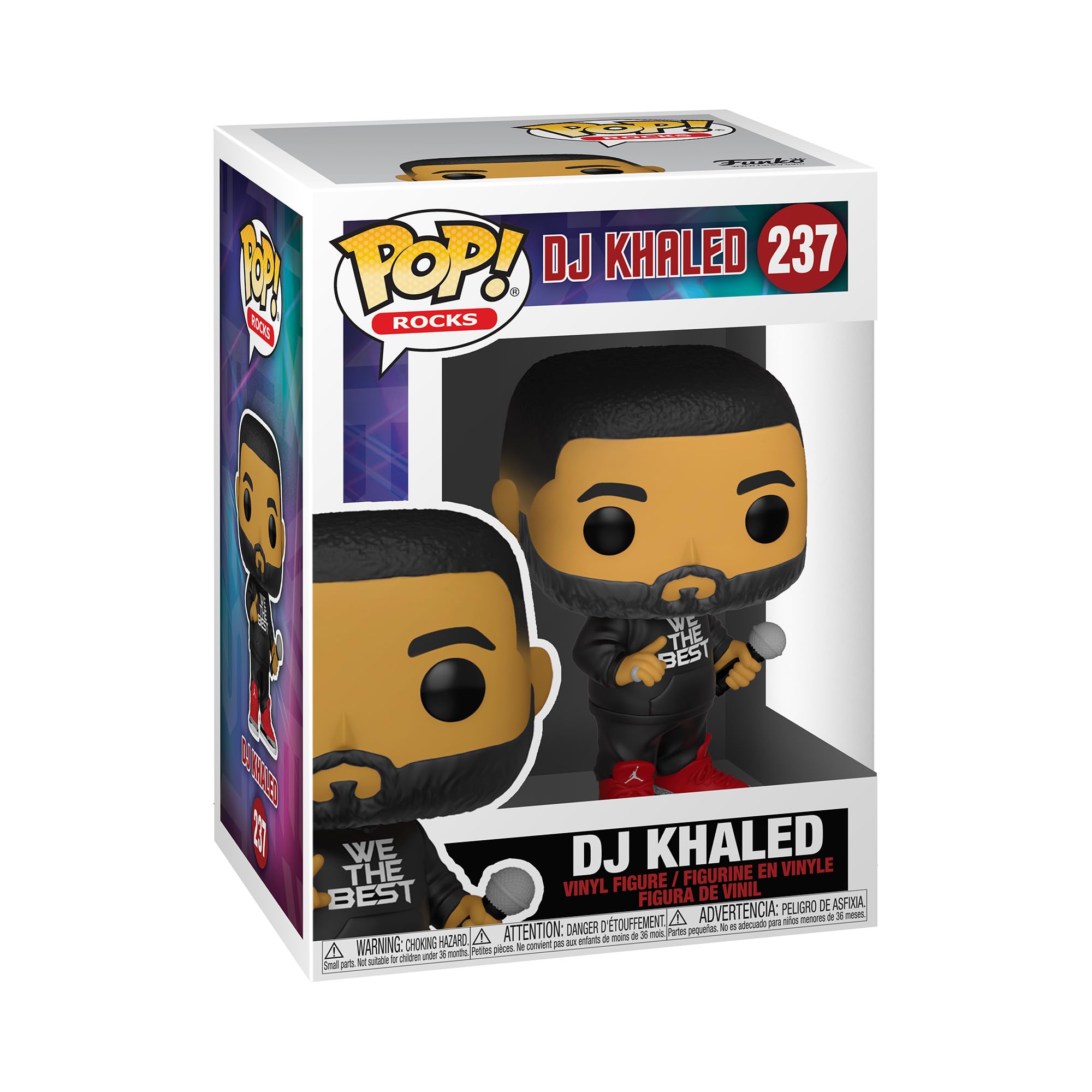 Funko POP! Rocks: DJ Khaled - Collectable Vinyl Figure - Gift Idea - Official Merchandise - Toys for Kids & Adults - Music Fans - Model Figure for Collectors and Display