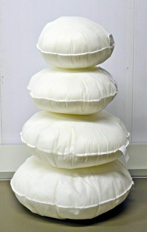 TSC NEW Round Foam Crumb Cushion/Pillows Pads Inserts Fillers Inner (32