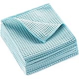 Waffle Weave Towel, Microfiber Waffle Weave Drying Towel Cloth for Car Detailing, Home Kitchen, All-Purpose Streakless Microf