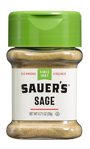 SAUER’S RUBBED GROUND SAGE, 0.71 OUNCE