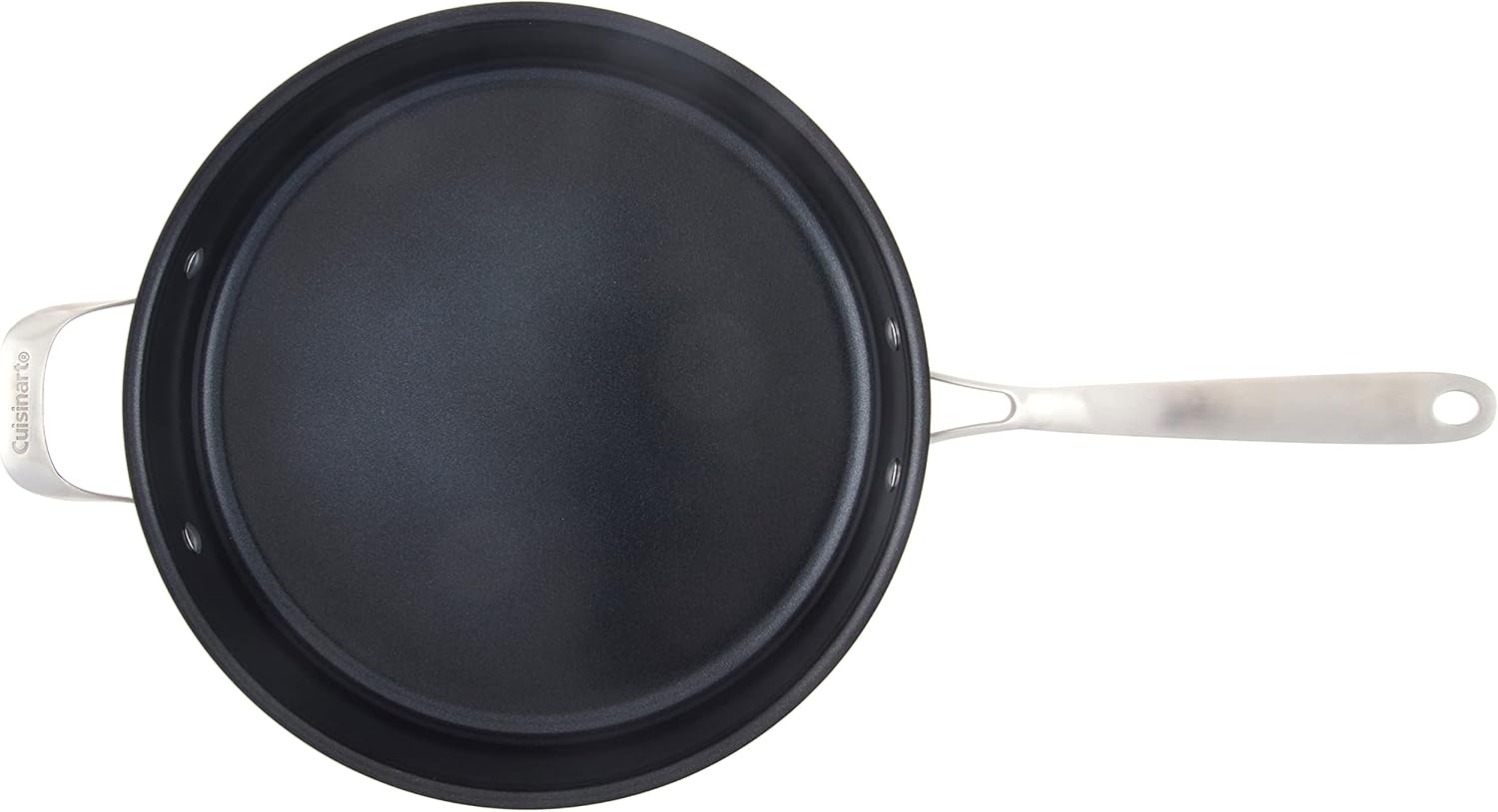 Cuisinart GG33-30H GreenGourmet Hard-Anodized Nonstick 5-1/2-Quart Saute Pan with Helper Handle and Cover: Green Chicken Fryer: Kitchen & Dining