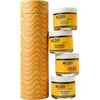 WILDER Mustard Quartet Limited Edition. Perfect Holiday Gift! Includes Organic Mustards Made in California. Set includes…