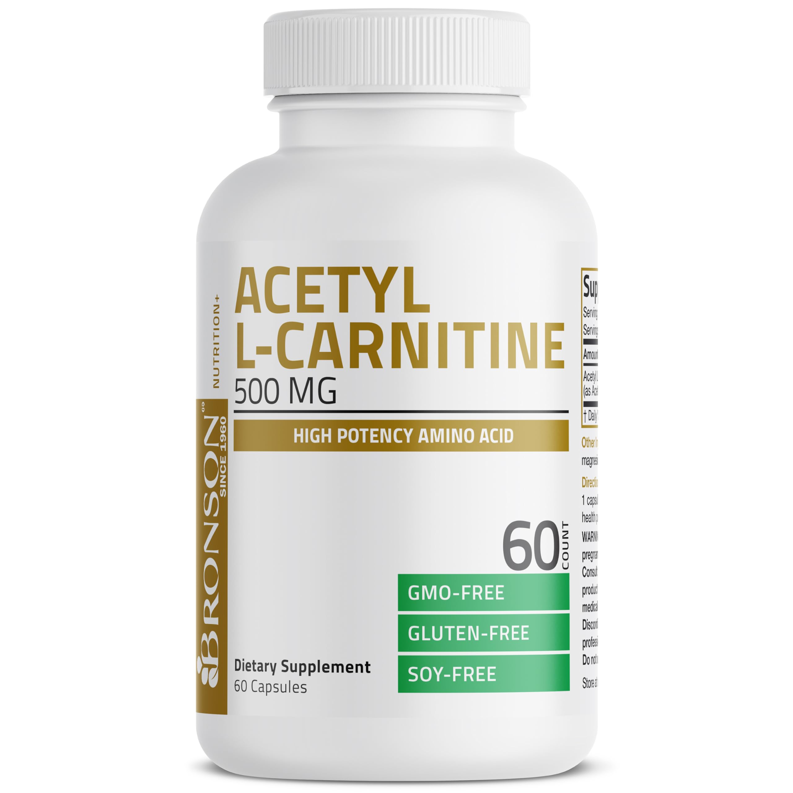 Acetyl L-Carnitine 500 mg