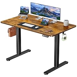 Marsail Electric Standing Desk with One-Whole Piece