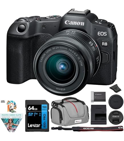 Amazon.com : Canon EOS RP Camera Bundle with 24-50mm + 128GB