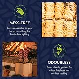 Eco Barn Natural Firelighters Box 300 Wood Wool For Log Burners Pizza Ovens view 4