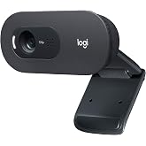 Logitech C505 Webcam 720p HD Webcam with Long-Range mic (Renewed)