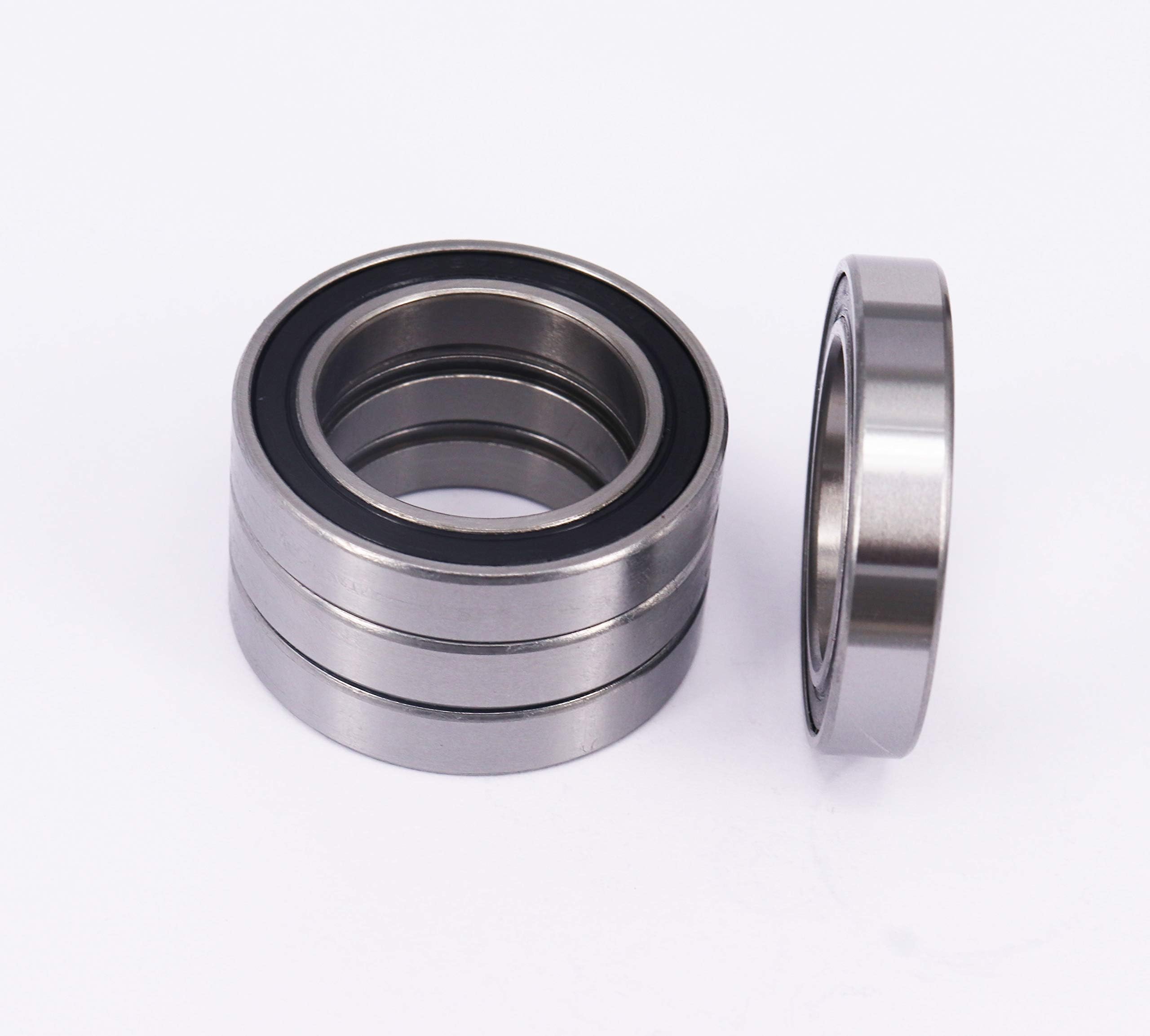 4 Pack 24X37X7mm Chrome Steel MR24377-2RS BB90 Bottom Bracket Repair Parts Bearing
