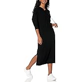 The Drop Womens Claudia Cuddle Hoodie Midi Dress