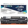 LCL Remanufactured Toner Cartridge for HP 131X 131A CF210X CF210A CRG131 High Yield (1-Pack,Black) for HP Laserjet Pro 200 Co