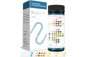 14-in-1 Urine Test Strips (100 Count) - Easy To Use and Fast Results - Urinalysis Test for UTI, Hydrtaion, PRO, KET, pH and m
