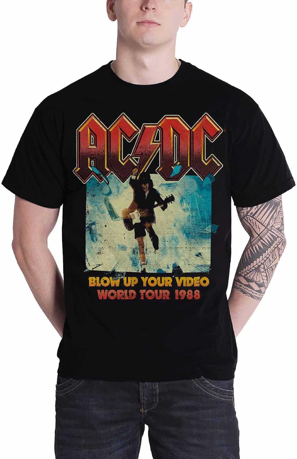 acdc blow up your video t shirt