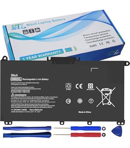 Amazon.com: EPYOBW MN06XL Laptop Battery 86Wh 11.58V Compatible