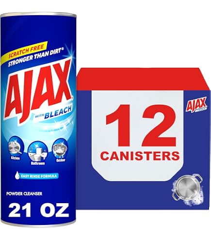 AJAX-14278 Professional Oxygen Bleach Powder Cleanser, Heavy Duty