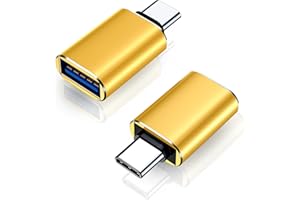 USB C to USB Adapter Pack of 2 USB C Male to USB3 Female Adapter Compatible with iPhone 16 Pro Max Pro Air 2023 iMac iPad min