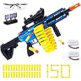 EagleStone Electric Realistic Toy Guns Sniper, Automatic Shell Ejecting Toy Gun Rifle with 30 Dart Clips,150 Foam Darts,Foam Blaster Toys for Kids Ages 8-12, Birthday Xmas Gift for Boys Adults