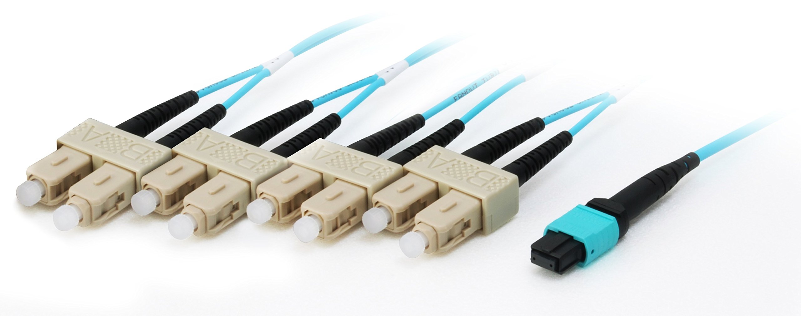 Equip Trunk Fibre-Optic Patch Cable MTP/SC 50/125mμ 10.00 m Multimode OM4 M/M Turquoise Polybag
