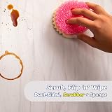 Scrub Daddy Scrub Mommy Sponges Dual Sided Non Scratch Twin Pack view 2