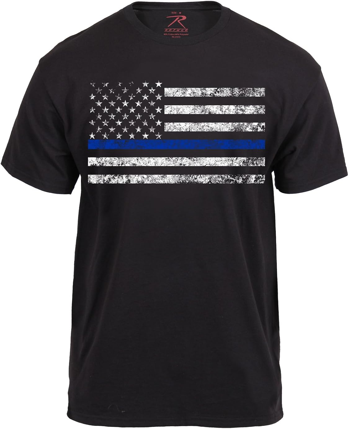 Rothco Thin Blue Line T-Shirt: Clothing