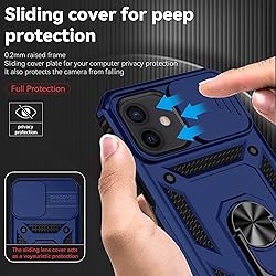 Vinve for iPhone 12 Mini Case with Slide Lens