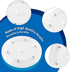 Bivethoi 6 Inch Turntable Mini Turntable
