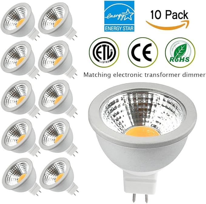 tscdy MR16 LED, 7 W (entspricht 50 W) kompatibel Elektronischer Trafo