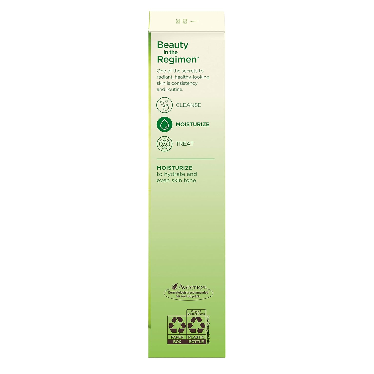 Aveeno Positively Radiant Daily Face Moisturizer with Broad Spectrum SPF 15 Sunscreen and Soy Extract, 4 fl. Oz: Beauty