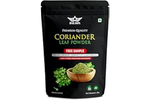 DAUSON Coriander Leaf Powder – Premium Dried Cilantro Leaves | Natural Herb Seasoning for Cooking, Curries, Soups & Marinades | No Additives, 100% Pure