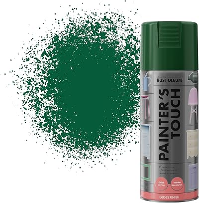 Rust-Oleum Painter's Touch 400ml Meadow Green Gloss Spray Paint Aerosol
