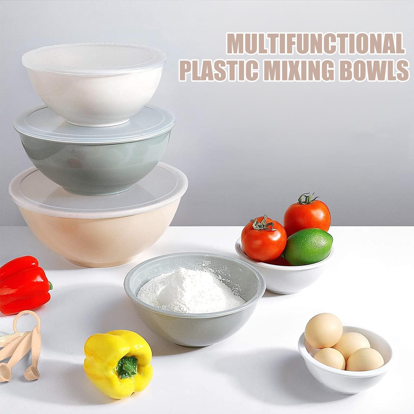 Mixing Bowls with Lids