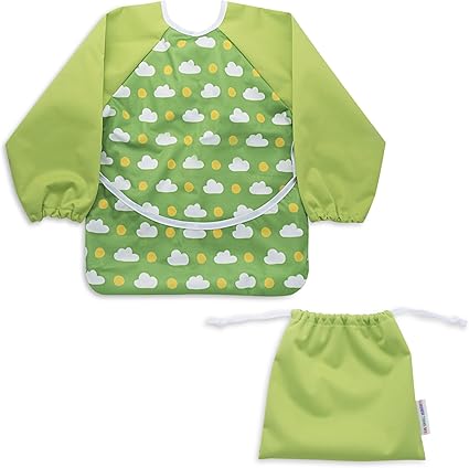 towelling bibs with sleeves