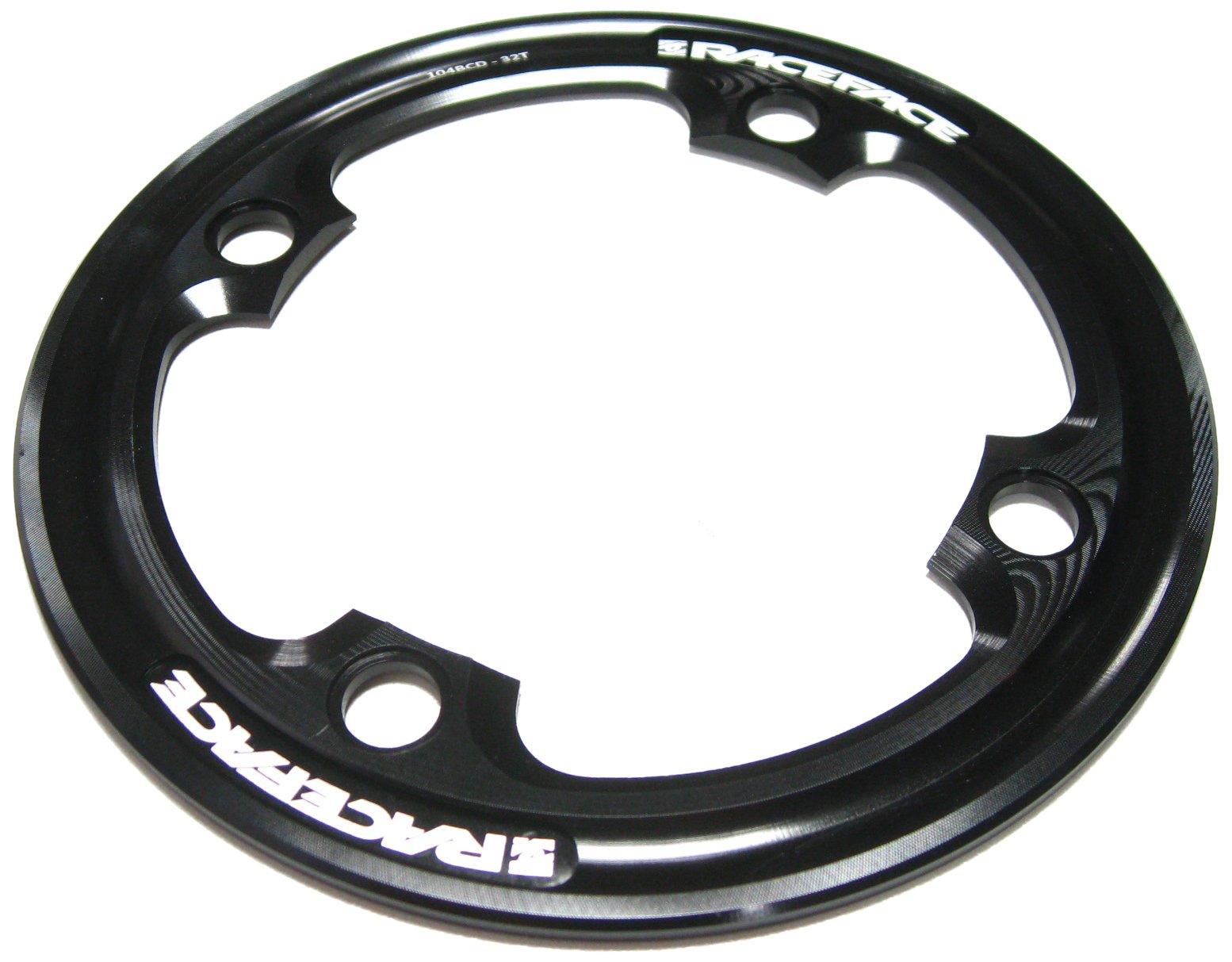 Race Face Offset Bashguard (Black, 104x36T)