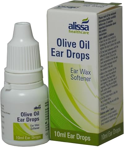 Alissa Olive Oil Ear Drops 10ml 5 Packs Softens Wax 5 x 10ml