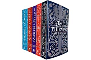Mary E. Pearson 5 Books Collection Set (Dance of Thieves, Vow of Thieves, The Kiss of Deception, The Heart of Betrayal, The Beauty of Darkness)