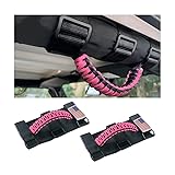 HZEL 2PCS Roll Bar Grab Handles, Oxford Cloth